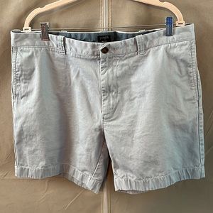 J. Crew Men's  Reade Shorts Size 38W, Broken-in Light Blue, Size 38